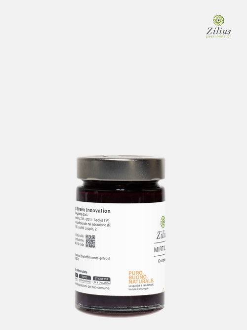 Composta di Mirtillo con sciroppo d'agave