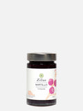 Blueberry compote with agave syrup